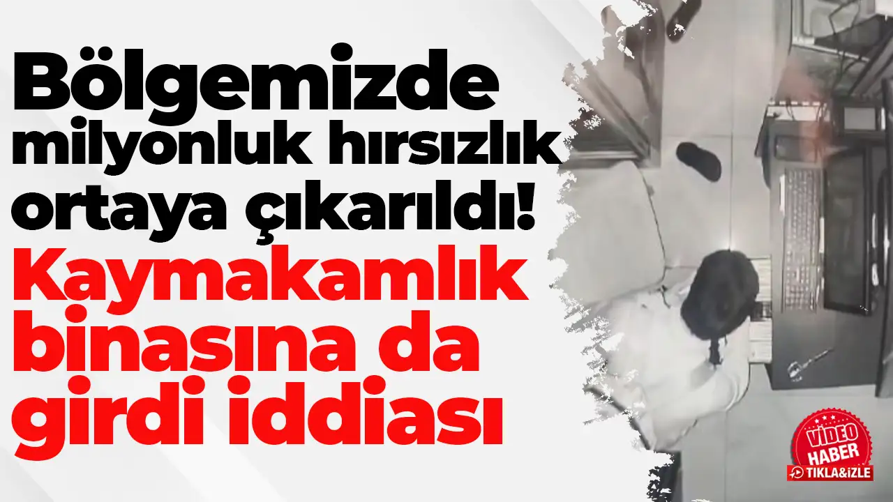 Artvin'de milyonluk hırsızlık ortaya çıkarıldı: Kaymakamlık binasına da girdi iddiası