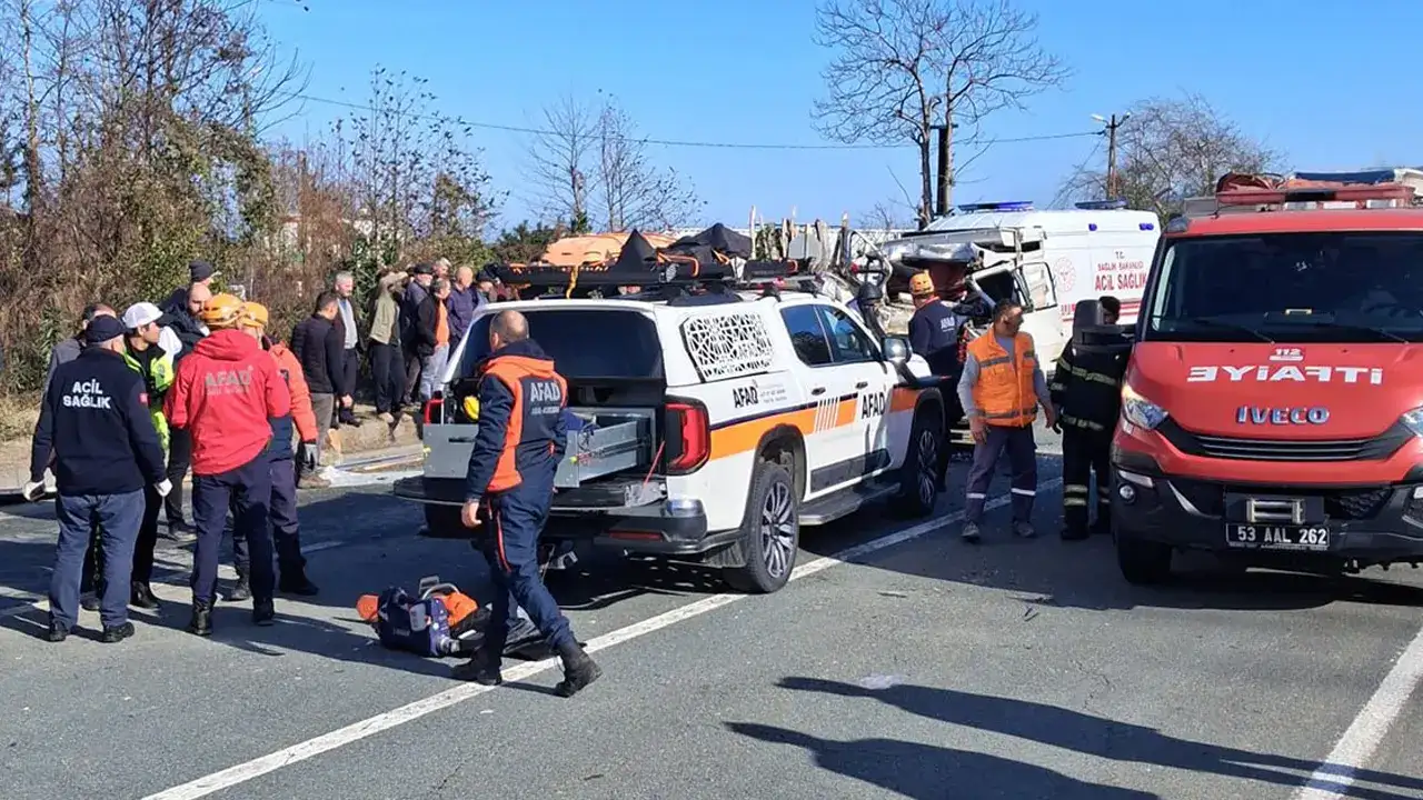 Çayeli’ndeki trafik kazasında can kaybı 2’ye yükseldi