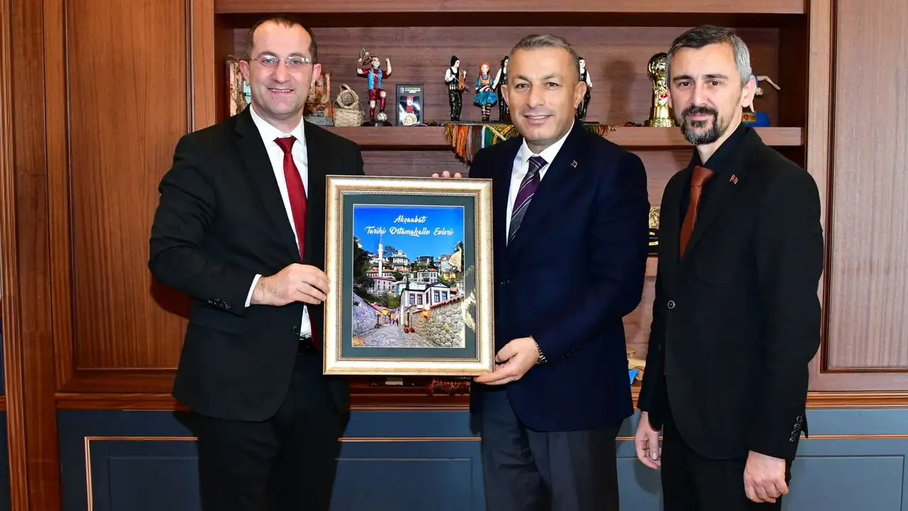 Başkan Ekim’den Vali Şahin’e hayırlı olsun ziyareti