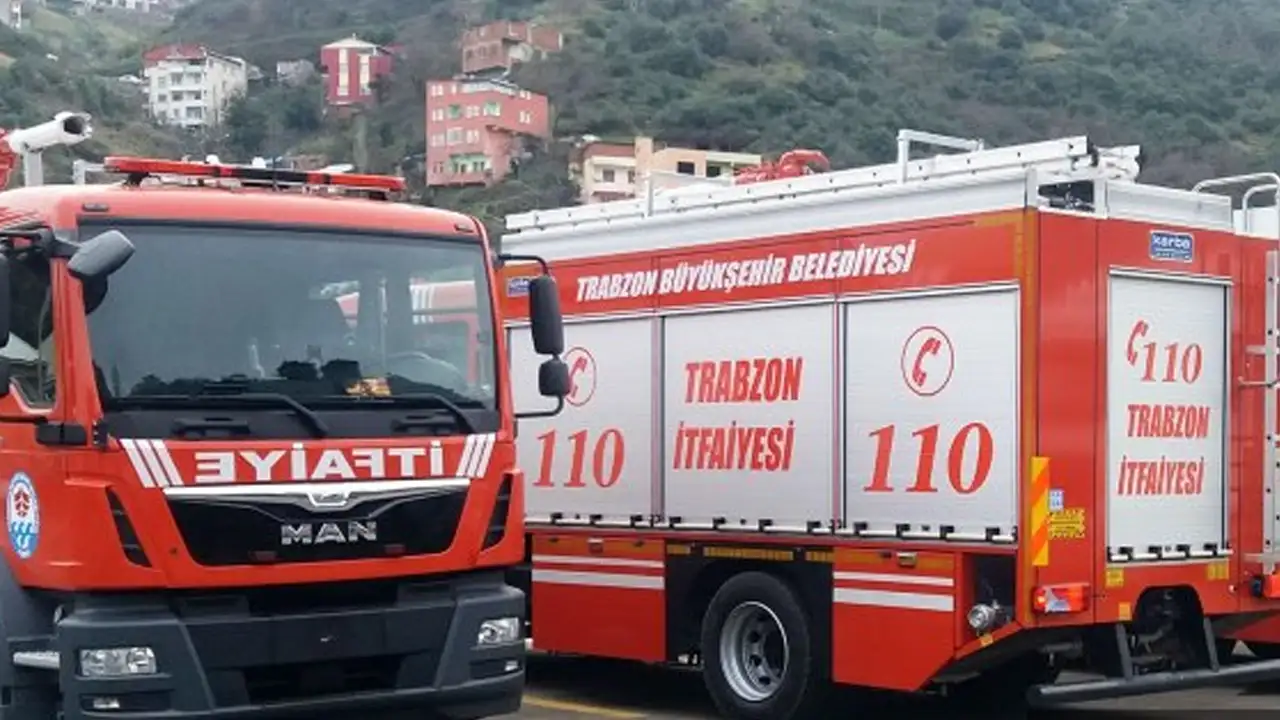 Trabzon'da yangın alarmı: Ekipler hızla müdahale etti