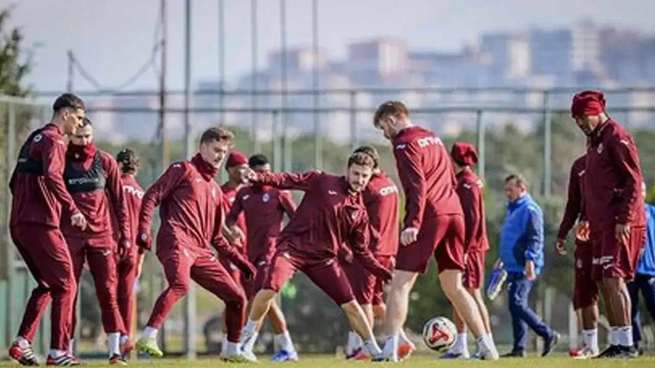 Trabzonspor ‘da Antalyaspor maçı kadrosu belli oldu