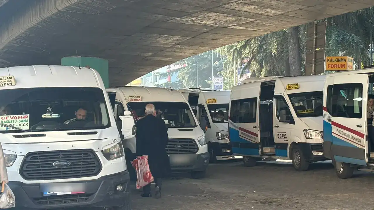 Trabzon’da dolmuşlar için yeni dönem: Endişeler var