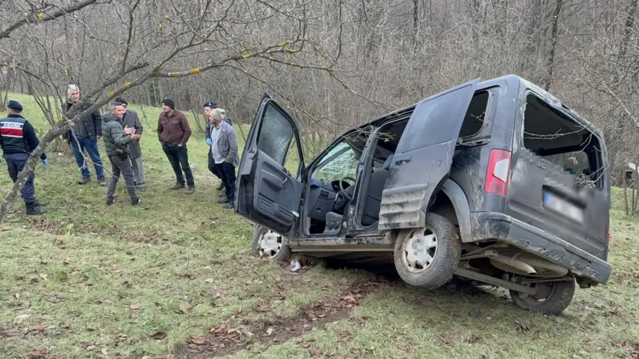 Samsun'da kontrolden çıkan araç 60 metre yuvarlandı: 1 ölü