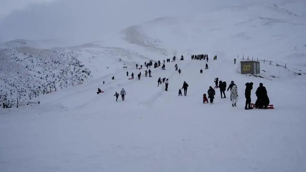 Zigana’ya sömestr tatilinde ziyaretçi akını yaşandı