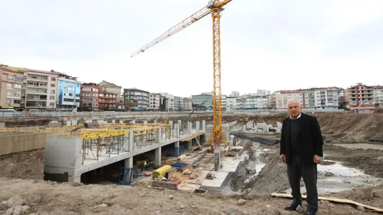 Ordu’da 2 bin araçlık millet bahçesi otoparkında çalışmalar sürüyor