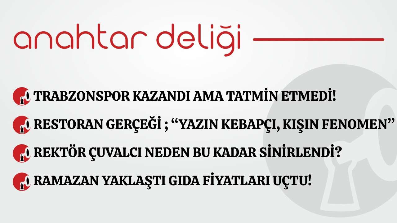 Anahtar Deliği 04.02.2026- Trabzonspor kazandı ama tatmin etmedi!