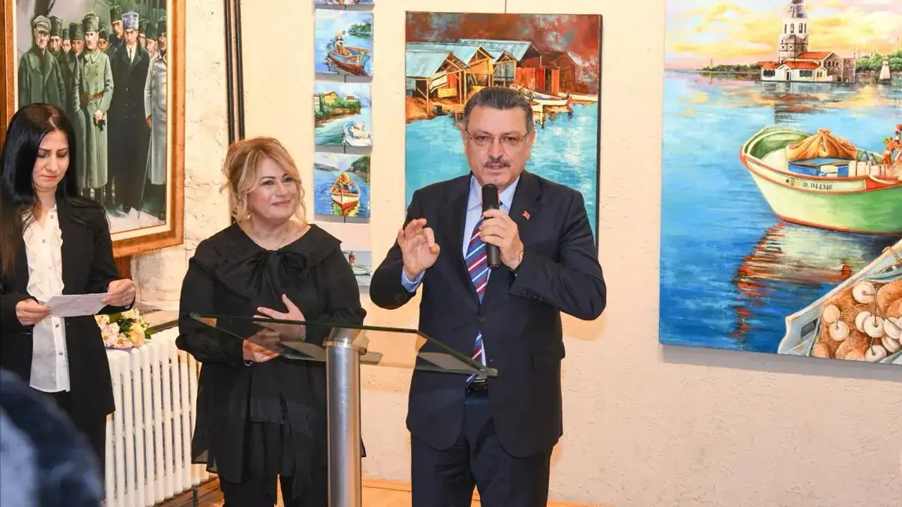 Trabzon’da Deniz, Toprak, Zaman sergisi açıldı: "Sanat siyaset üstüdür"