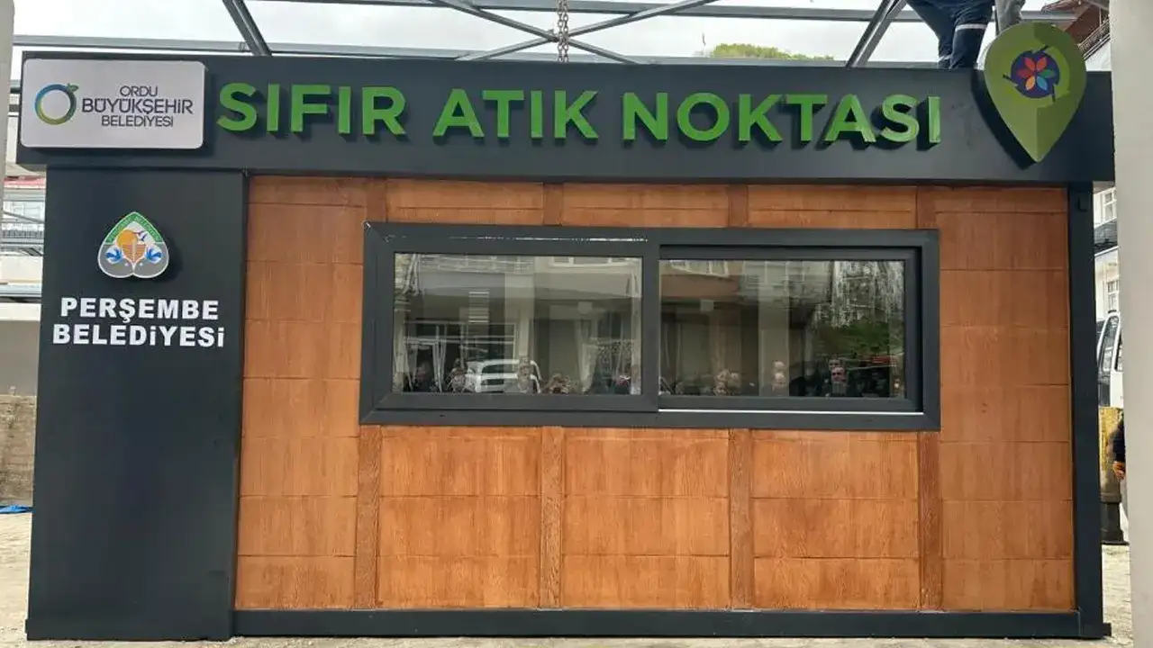 Ordu’da çevreye örnek adım: 19 ilçeye sıfır atık noktası kuruldu