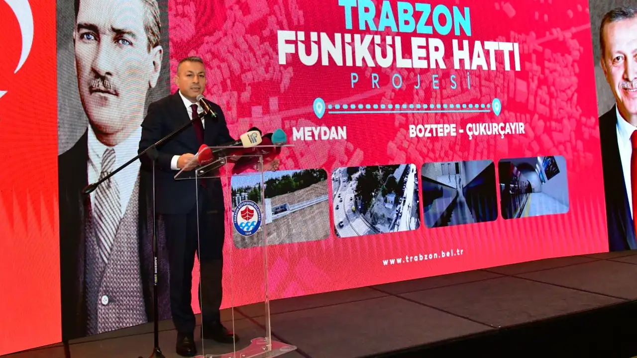 Trabzon Valisi Şahin: Füniküler sadece ulaşım değil, turizm projesi