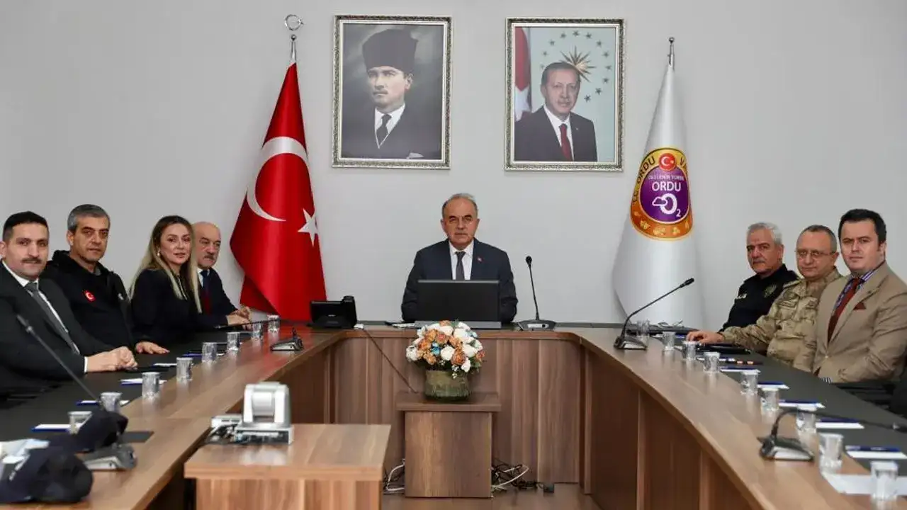 Ordu’da 112 toplantısı: 800 bin çağrının 482 bini asılsız