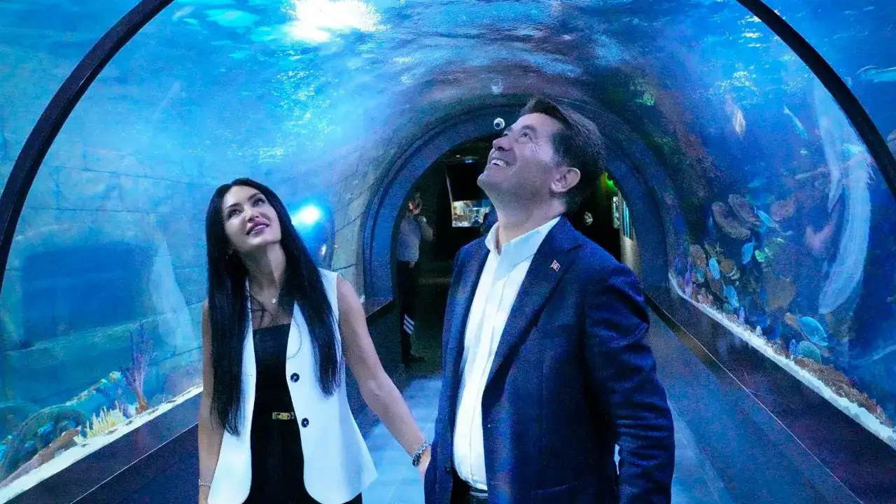 Trabzon Akvaryum’da Sevgililer Günü’ne Özel Su Balesi gösterisi