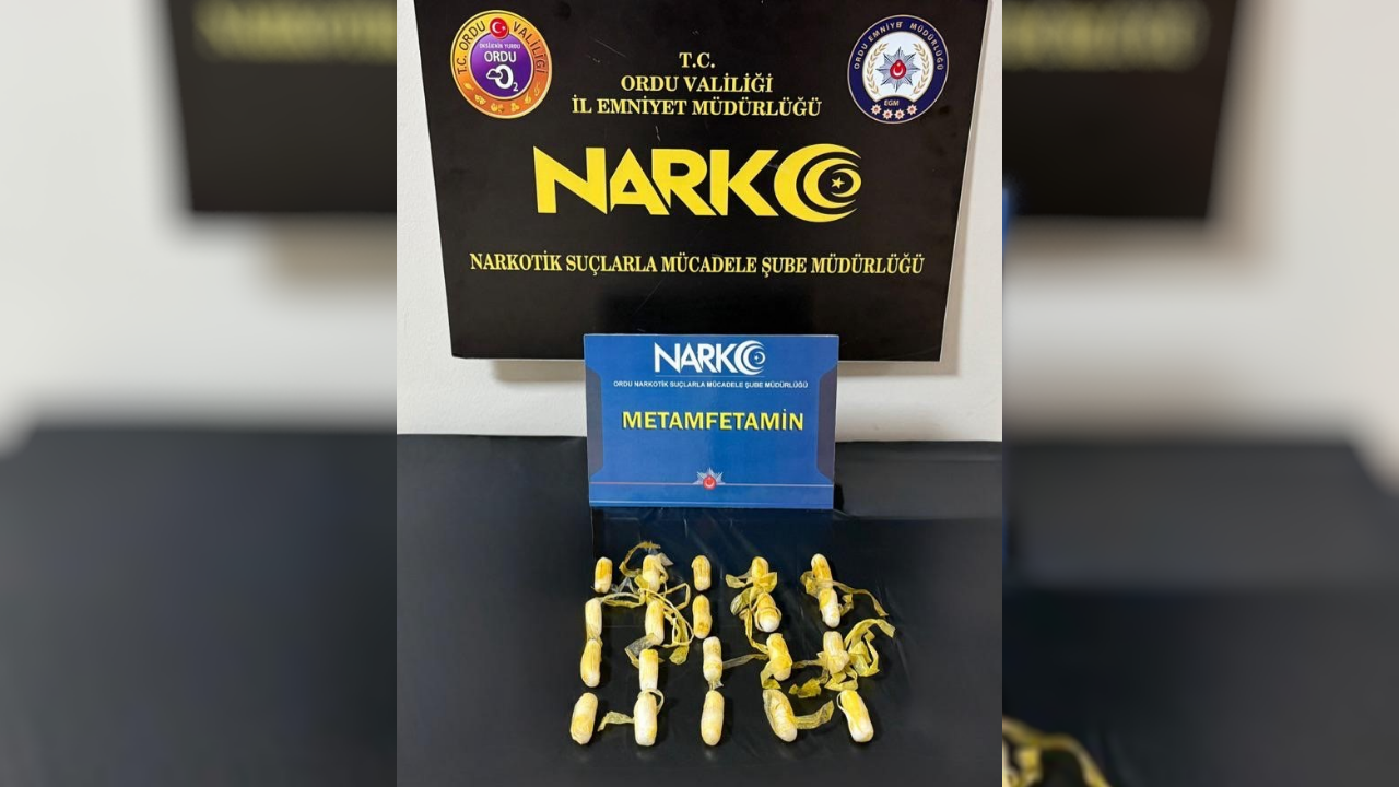 Midesinde uyuşturucuyla Türkiye’ye girdi: Ordu’da yakalandı