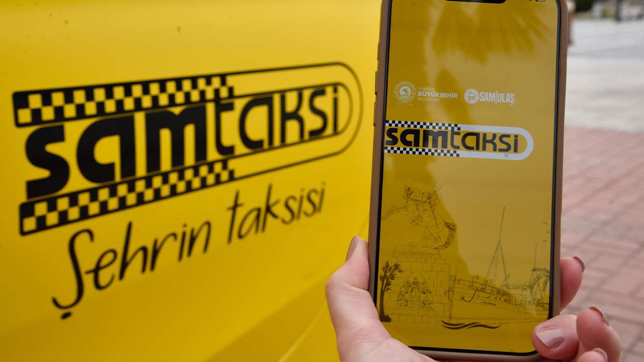 Samsun’da "SamTaksi mobil uygulaması" hizmete giriyor