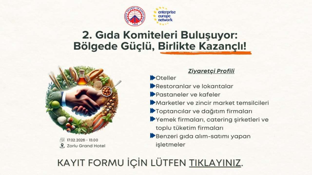2. Gıda Komiteleri buluşuyor