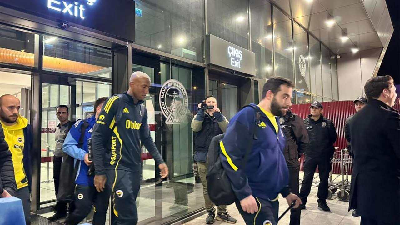 Fenerbahçe Trabzonspor maçı için şehre geldi