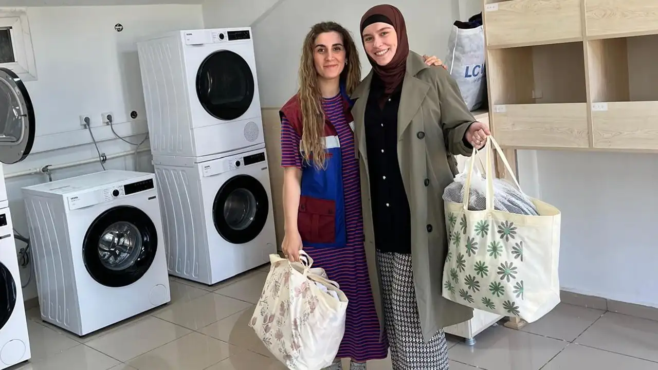 Büyükşehir’in ücretsiz çamaşırhanesinden 3 bin 341 öğrenci yaralandı