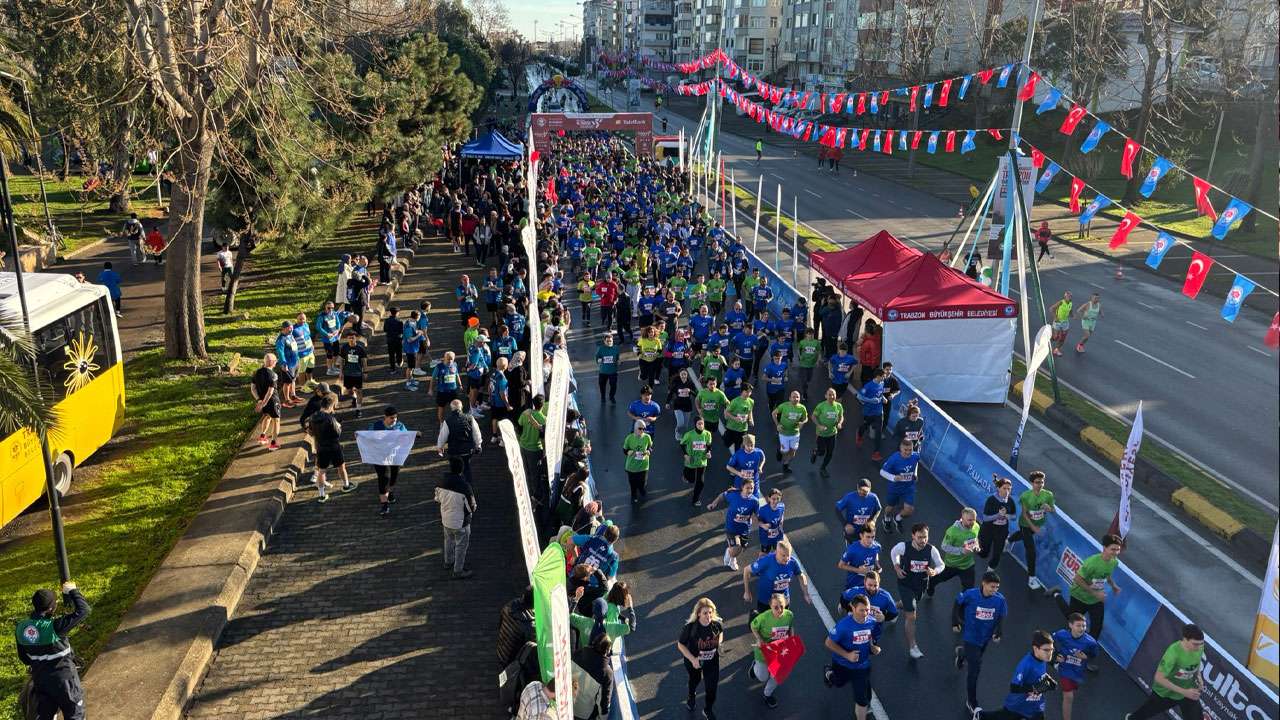 Trabzon Yarı maratonu başladı! 50. yılda tam Maraton müjdesi