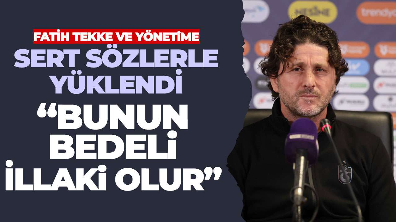 Trabzonspor’un eski futbolcusundan sert sözler “Traraftarın kalbini kırdınız bunun bedeli illaki olur”