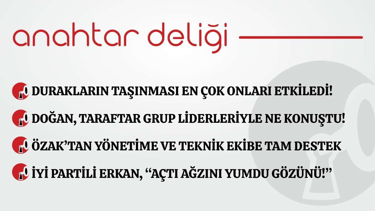 Anahtar Deliği 16.02.2026-  Durakların taşınması en çok onları etkiledi!