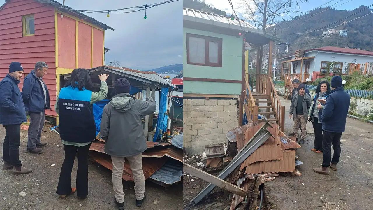 “Taşacak Bu Deniz” Dizisinin çekildiği limanda denetim
