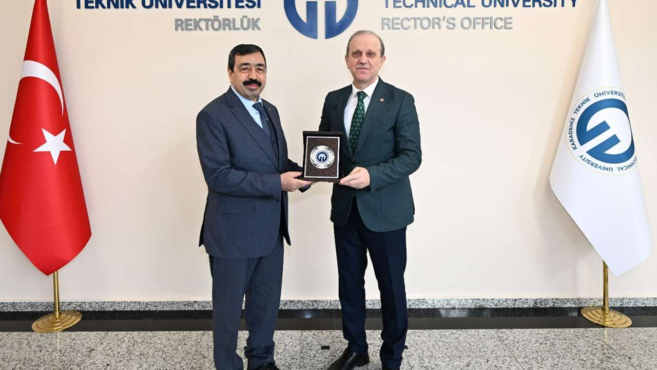 İKÇÜ Rektörü Prof. Dr. Saffet Köse’den KTÜ’ye ziyaret