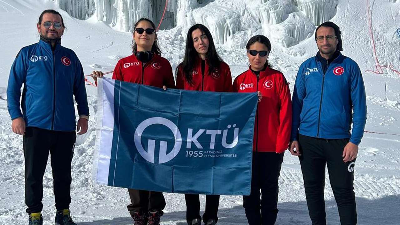 Buz Tırmanışı Türkiye Şampiyonası’na KTÜ damgası