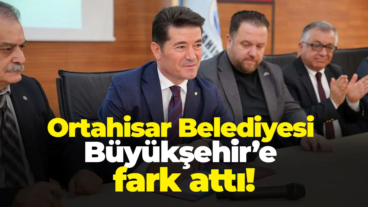 Ortahisar Belediyesi Büyükşehir’e fark attı