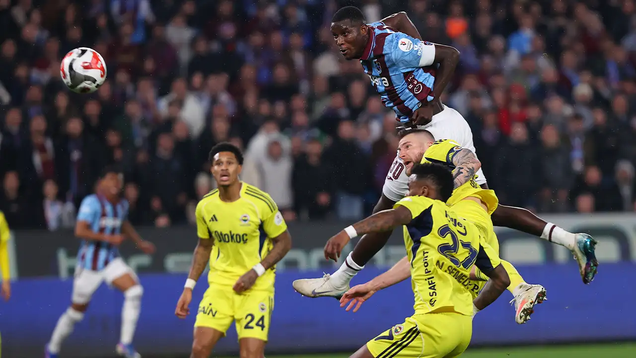 Fırtına havadan esti: Trabzonspor kafa gollerinde zirvede