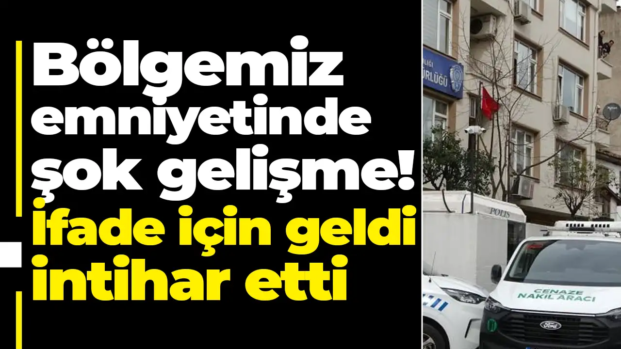 Ordu emniyette kan donduran olay: İfade için geldi, yaşamına son verdi