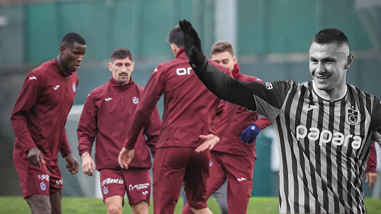 Trabzonspor’da Gaziantep hazırlığı: Yıldız oyuncu idmanda yer almadı!
