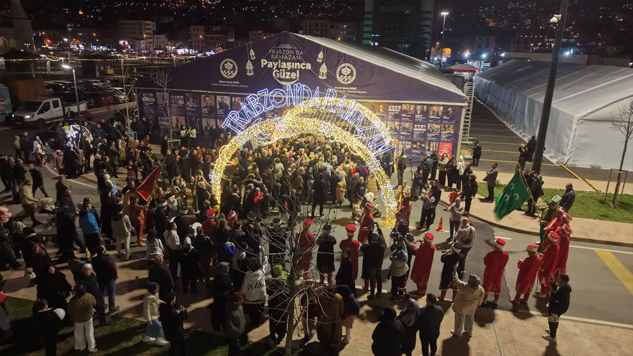 Trabzon'da Ramazan ayında iftar çadırları nerede kuruldu? İşte detaylar