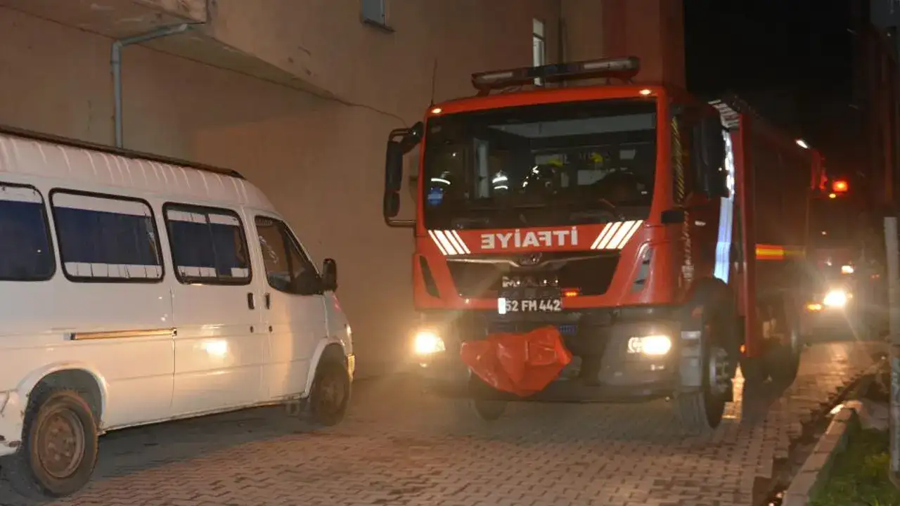 Ordu'da sahur vakti baca yangını paniği