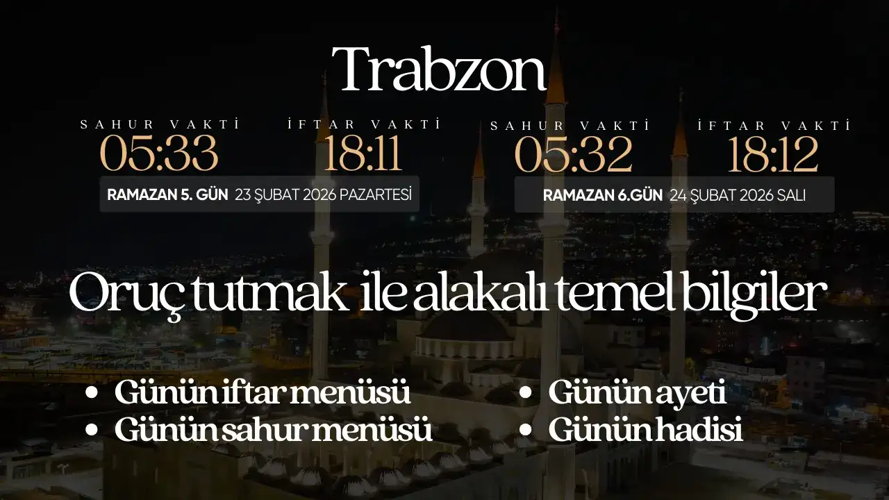 Ramazan ayının 5. günü iftar menüsü ve sahurda tok tutan besinler: Zikir ve okunacak sureler
