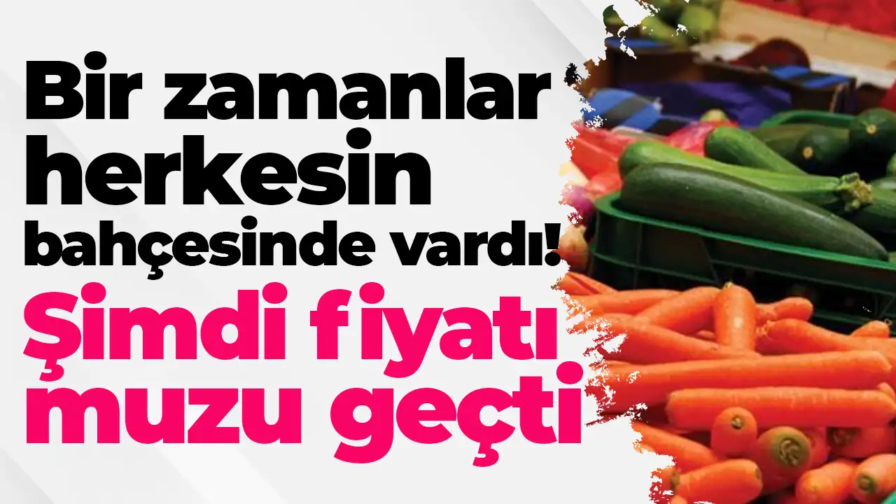 Bir zamanlar herkesin bahçesinde vardı: Şimdi fiyatı muzu geçti