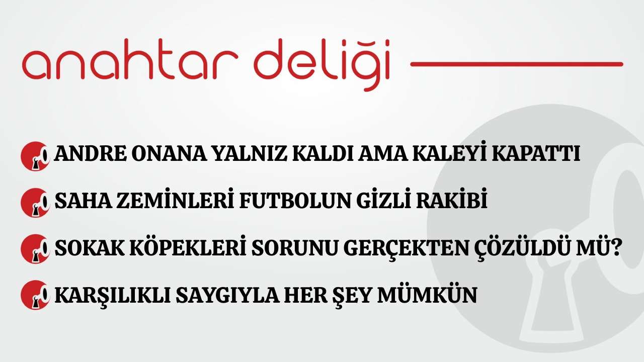 Andre Onana yalnız kaldı ama kaleyi kapattı