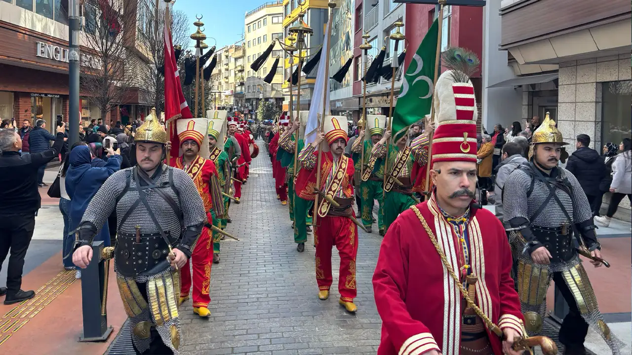 Jandarma Mehteran Komutanlığı’ndan Trabzon’un Kurtuluşunun 108. yılına özel yürüyüş