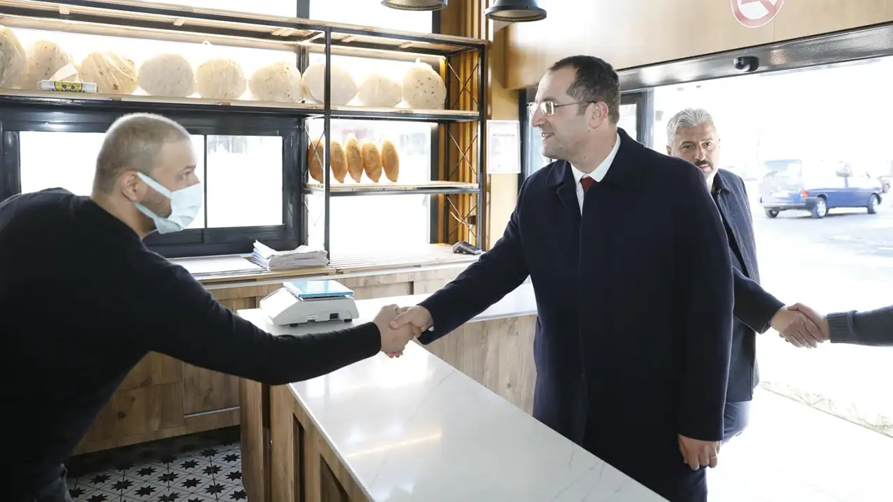 Başkan Ekim Ramazan’da Yaylacık esnafıyla buluştu