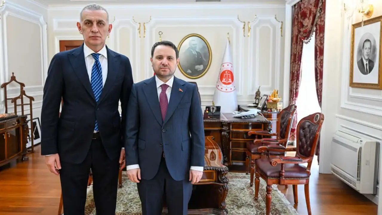 TFF Başkanı Hacıosmanoğlu’ndan Adalet Bakanı Akın Gürlek’e ziyaret