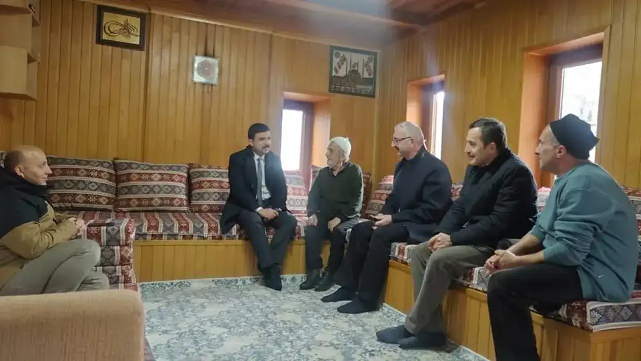 Çaykara’da Kaymakam Sapmaz’dan anlamlı ziyaretler