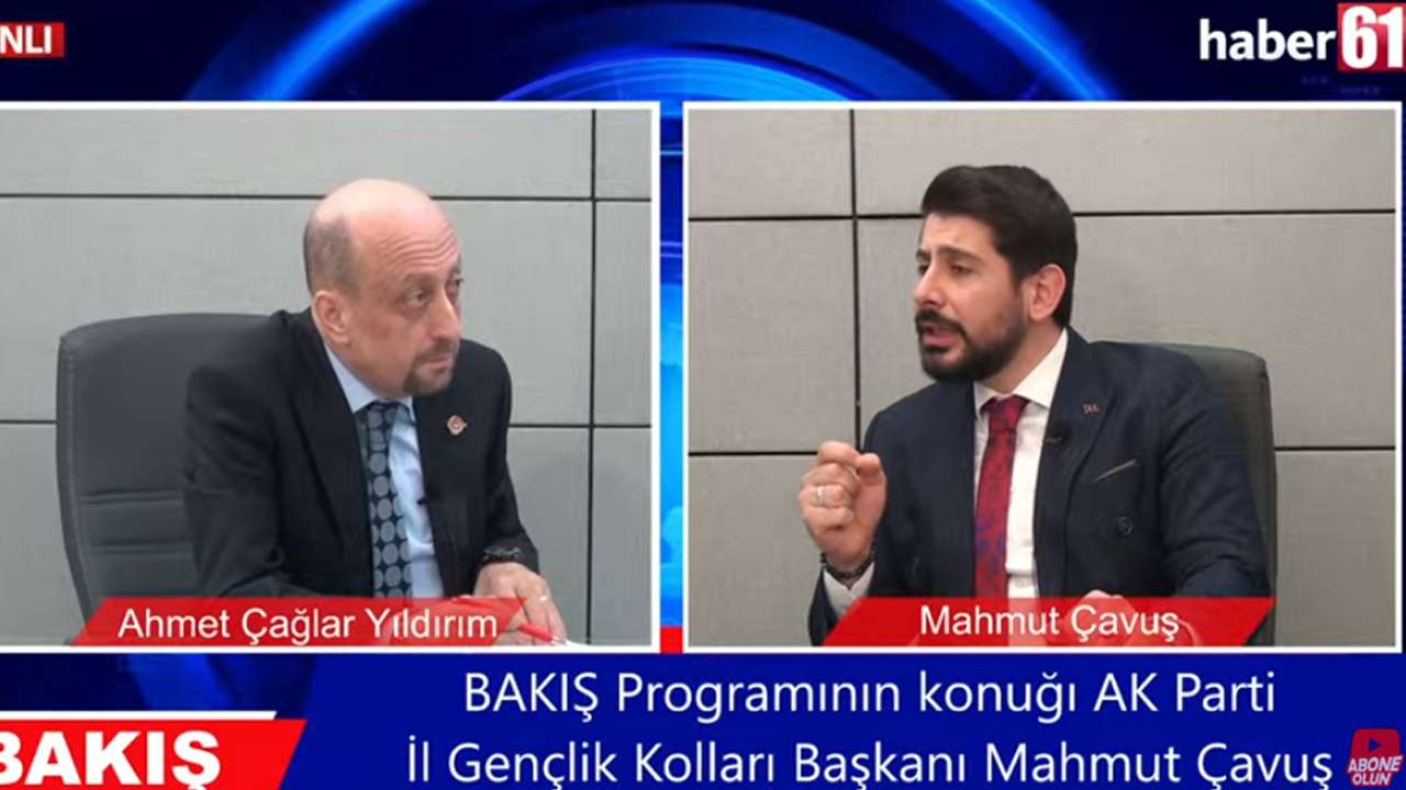 AK Parti Trabzon Gençlik Kolları Başkanı Mahmut Çavuş: AK Parti hizmet yoludur, iş bulma kurumu değildir!