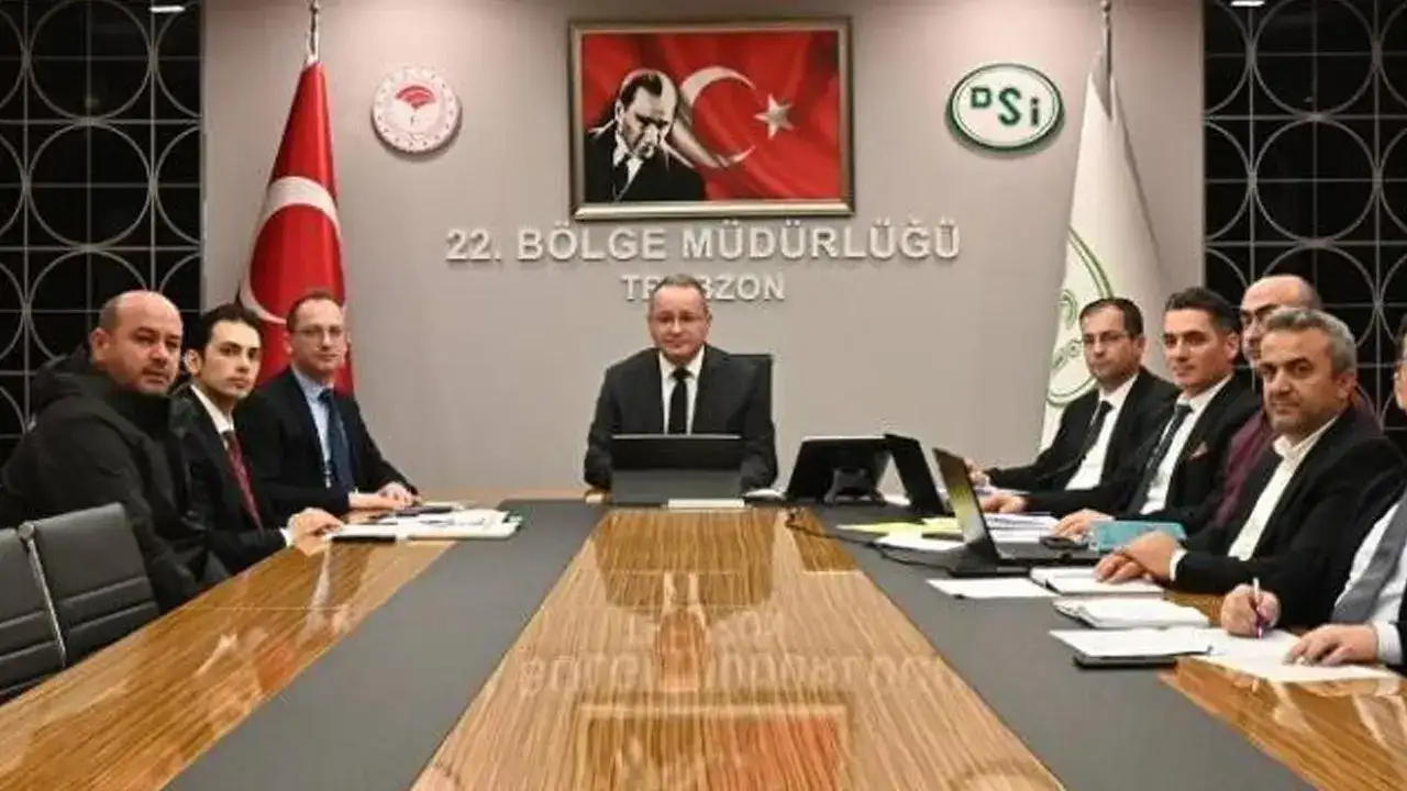 DSİ 22. Bölge’de taşkın kontrol projeleri masaya yatırıldı