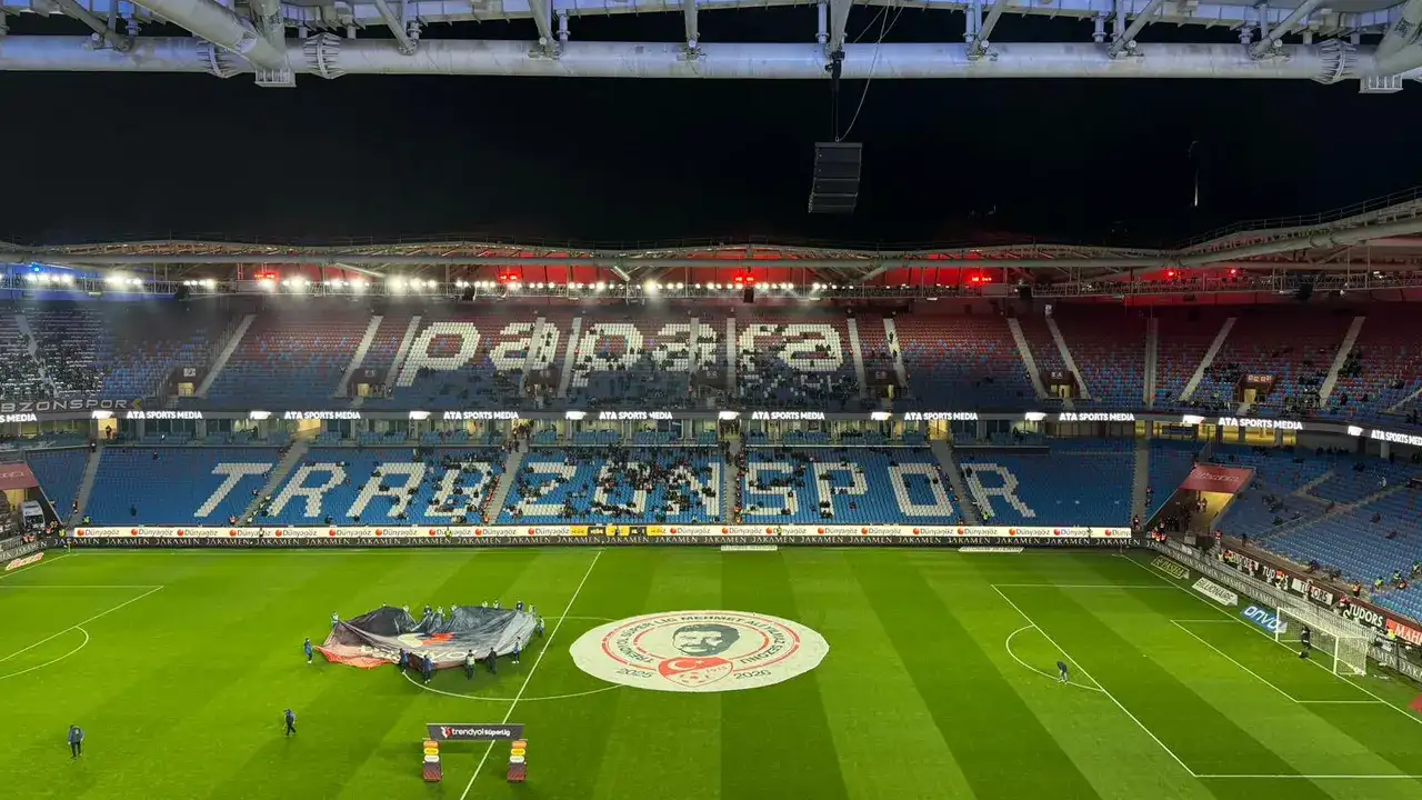 Trabzonspor maçında tribünler boş kaldı