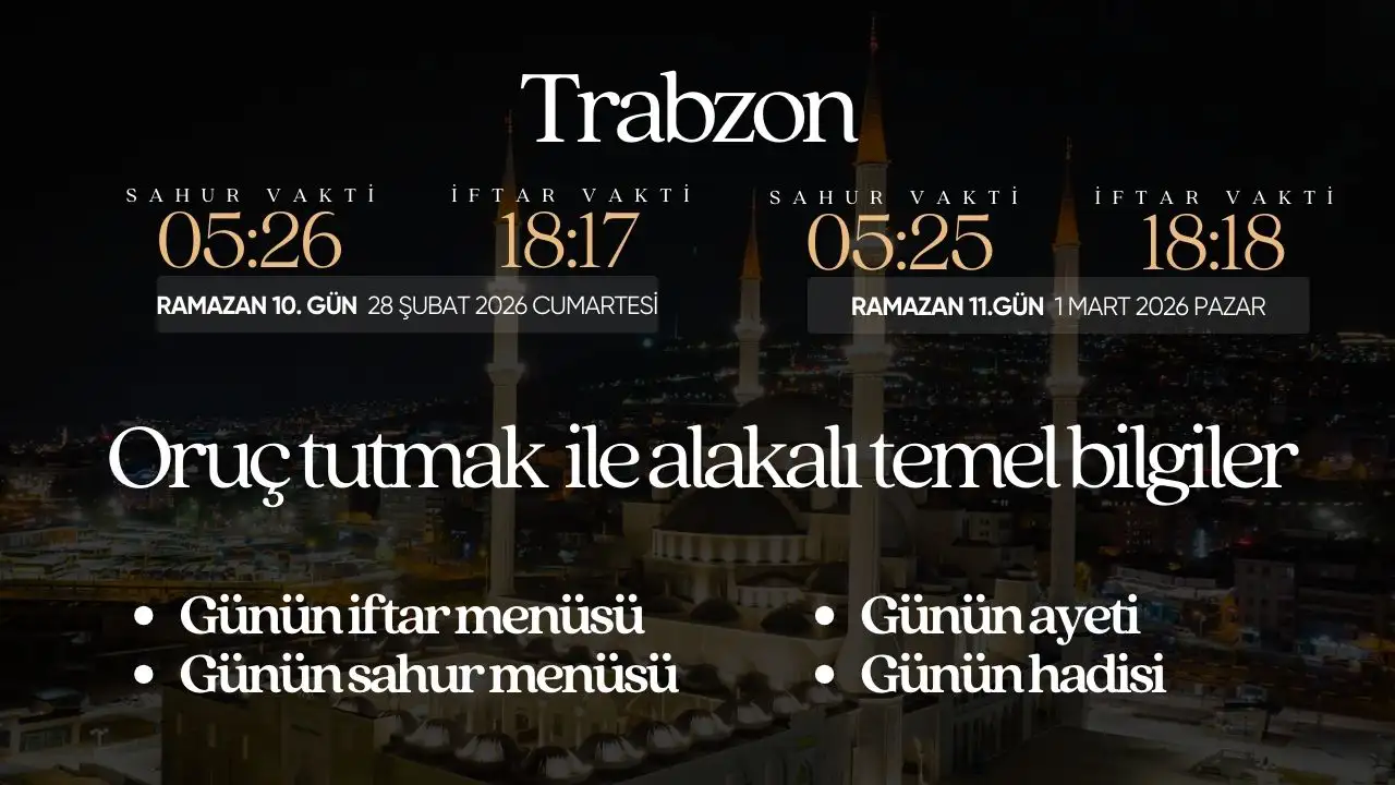 Ramazan’ın 10. gününe özel: İftar menüsü, sahur önerisi ve zikirler