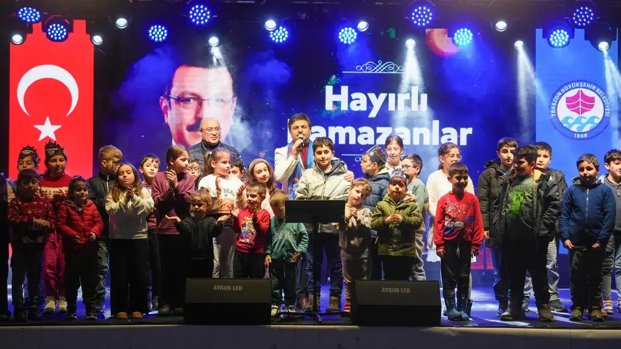 Trabzon’da Ramazan coşkusu: Etkinlik çadırı dolup taşıyor