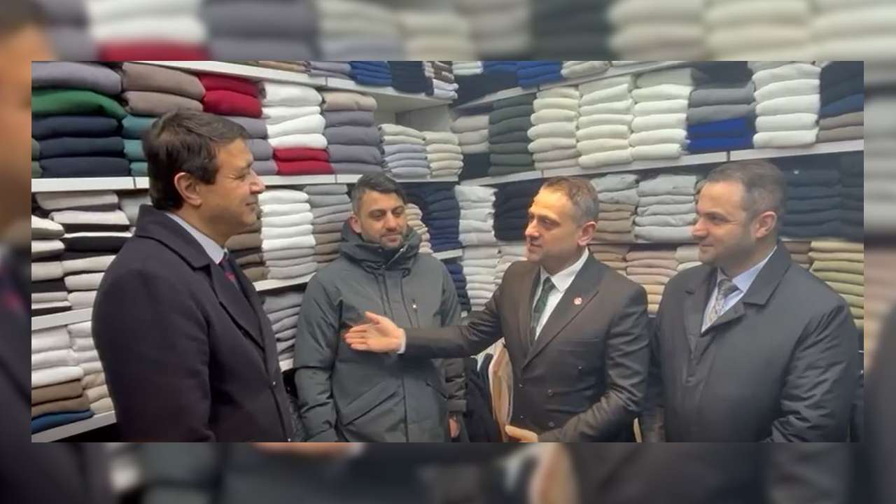 Başkan Mahmut Arıkan Trabzon’da esnafı dinledi: Gündem kira ve enflasyon