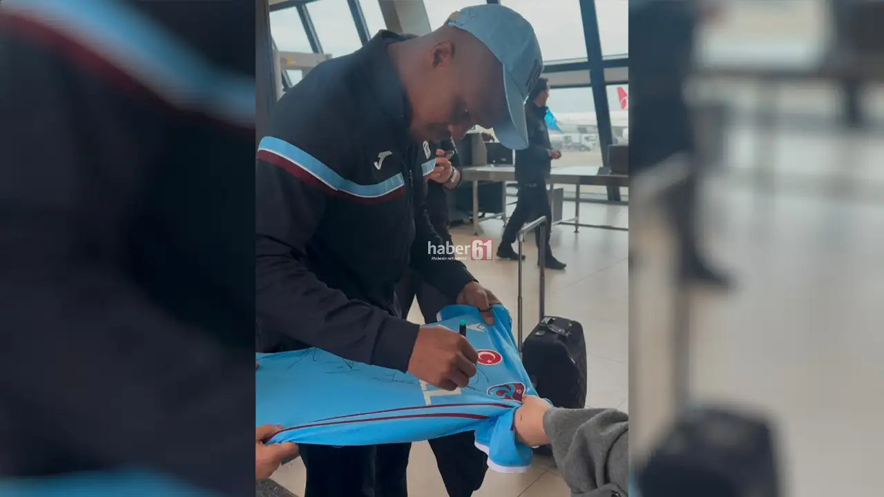 Trabzonspor Başakşehir maçı için İstanbul'a uçtu