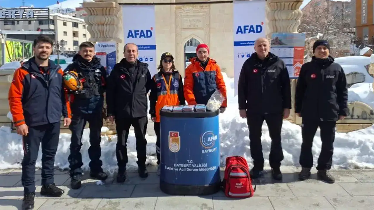 Bayburt’ta Deprem Haftası etkinlikleri başladı