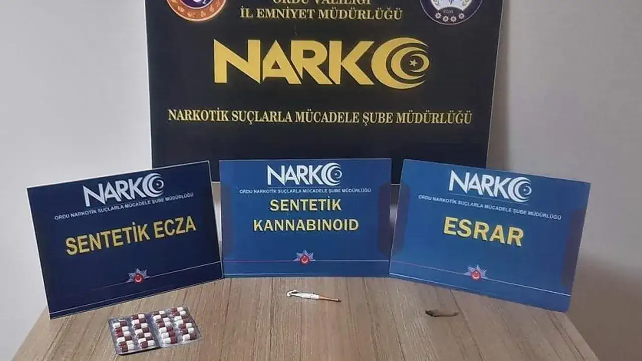 Ordu’da uyuşturucu operasyonu: 4 kişi tutuklandı