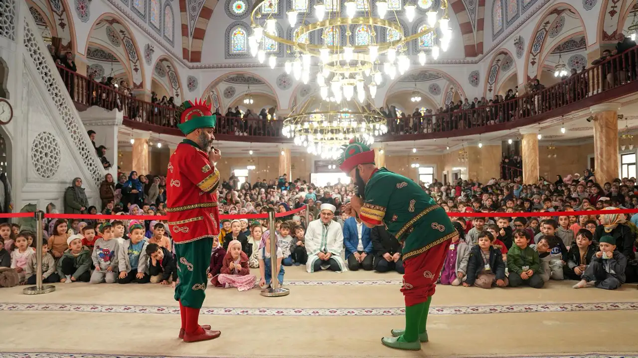 Of’ta Tekne Orucu coşkusu: 500 çocuk camide buluştu