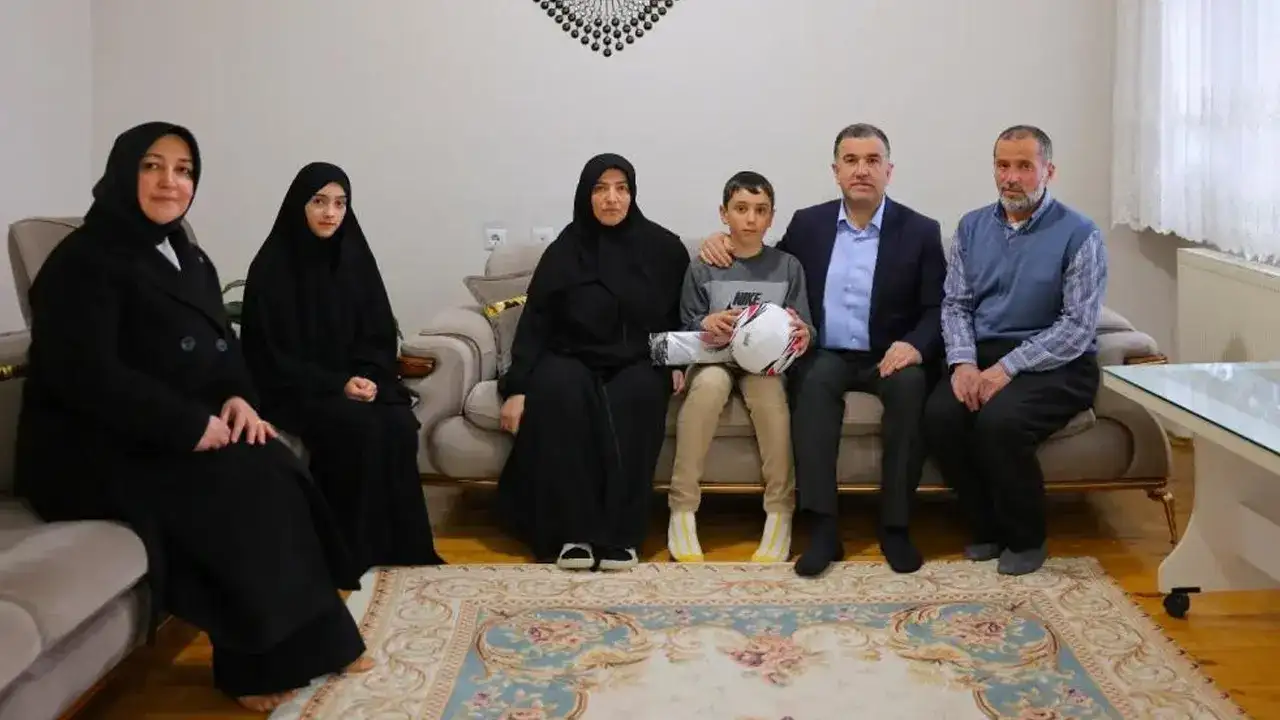 Vali Eldivan’dan aile ziyareti: “Kapımız vatandaşımıza her zaman açık”